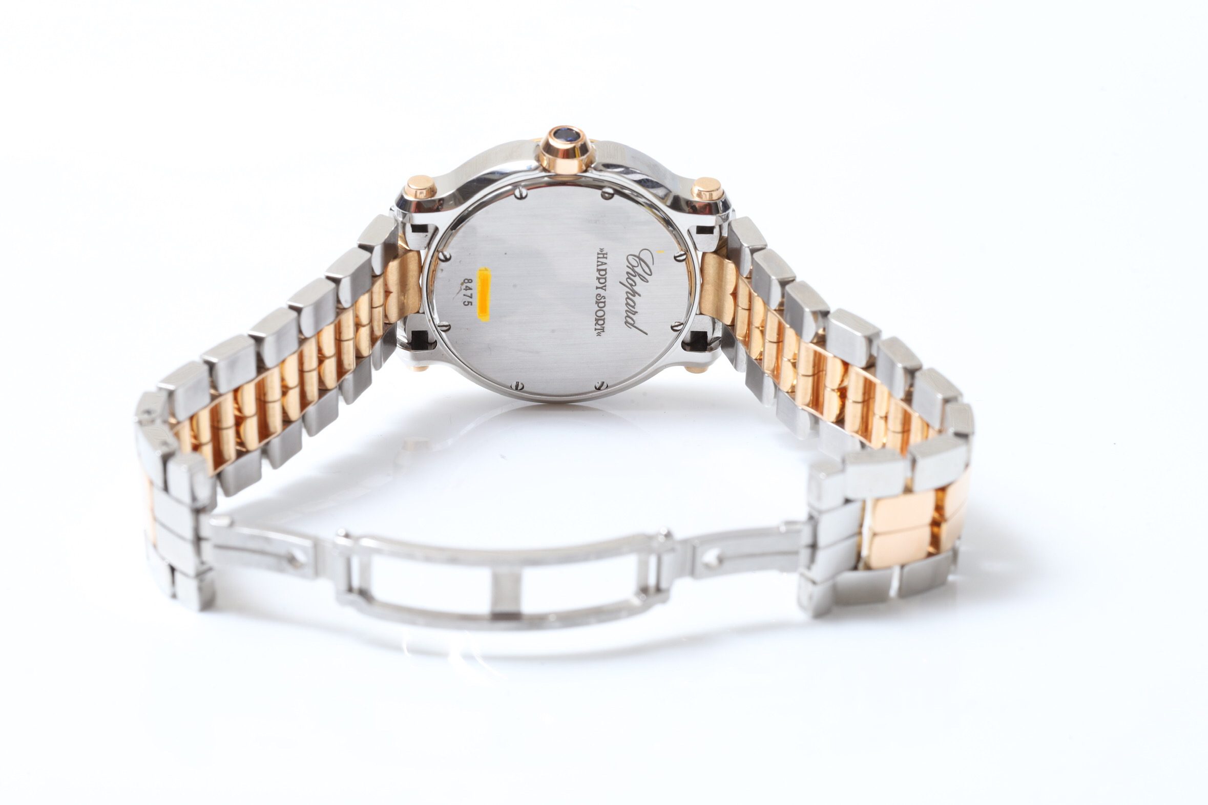 Chopard Happy Sport Diamonds Rose Gold Mother of Pearl Dial 36mm