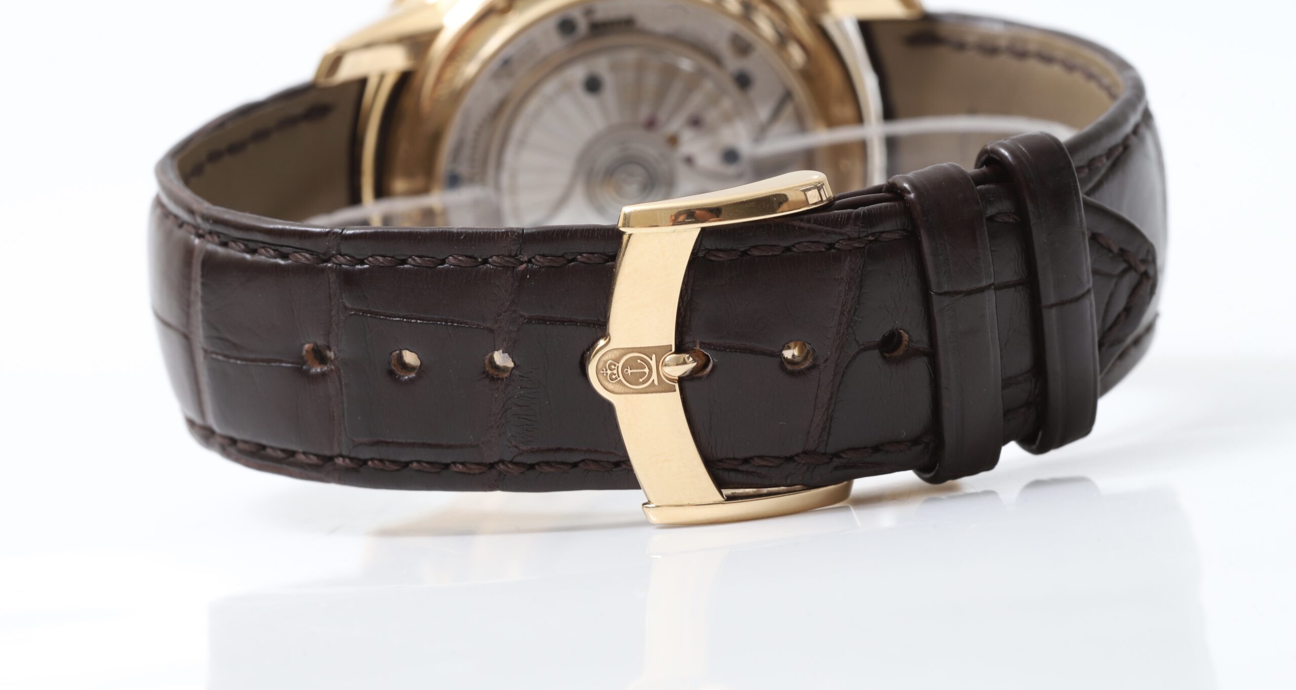 Arnold & Son Indiamen Enamel Dead Seconds Pink Gold 28 Limited Edition 44mm Arnold & Son Indiamen Enamel Dead Seconds Pink Gold 28 Limited Edition 44mm