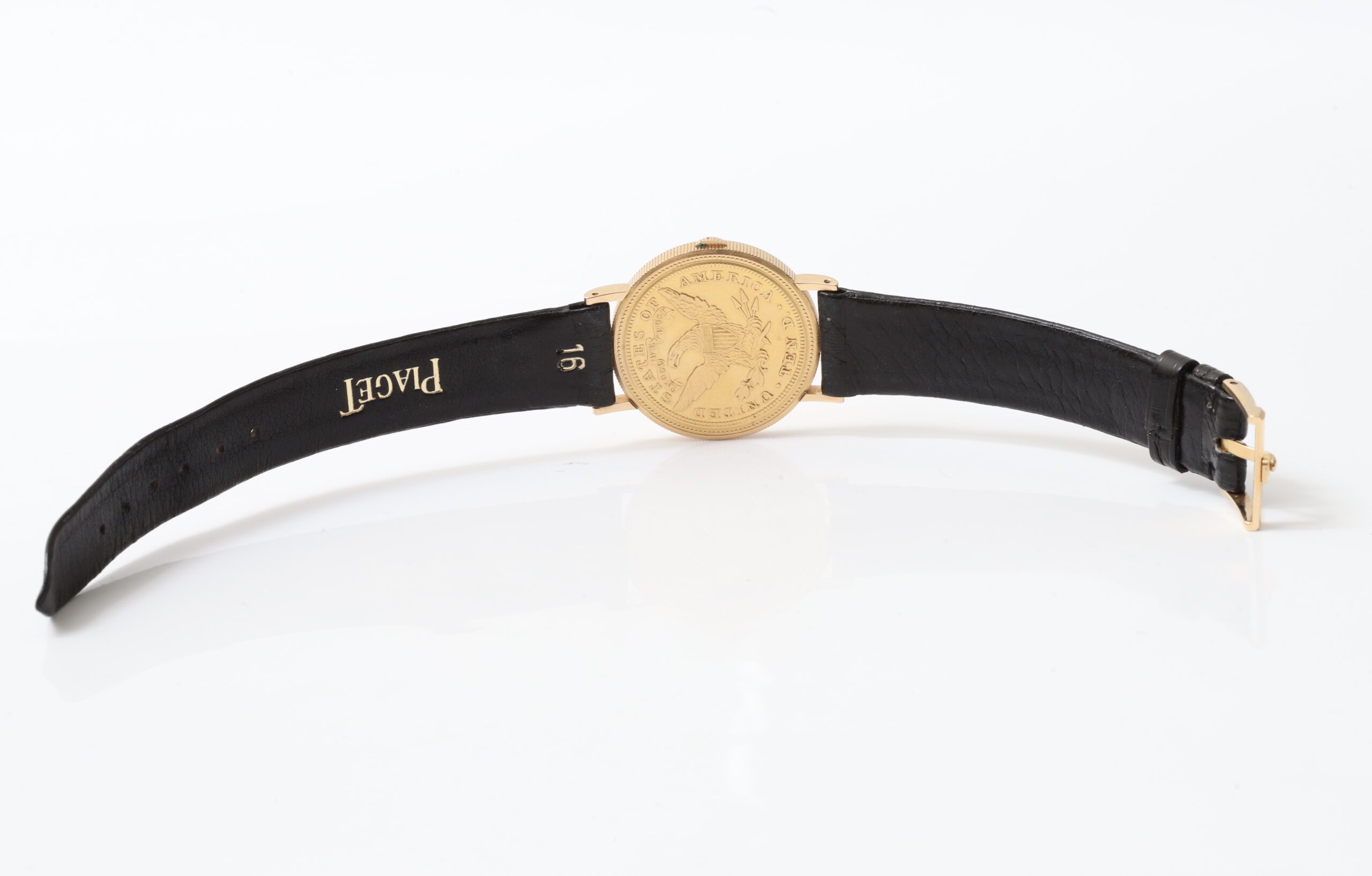 Piaget Coin Ten Dollars 1893 18k Yellow Gold 35mm Manual Wind