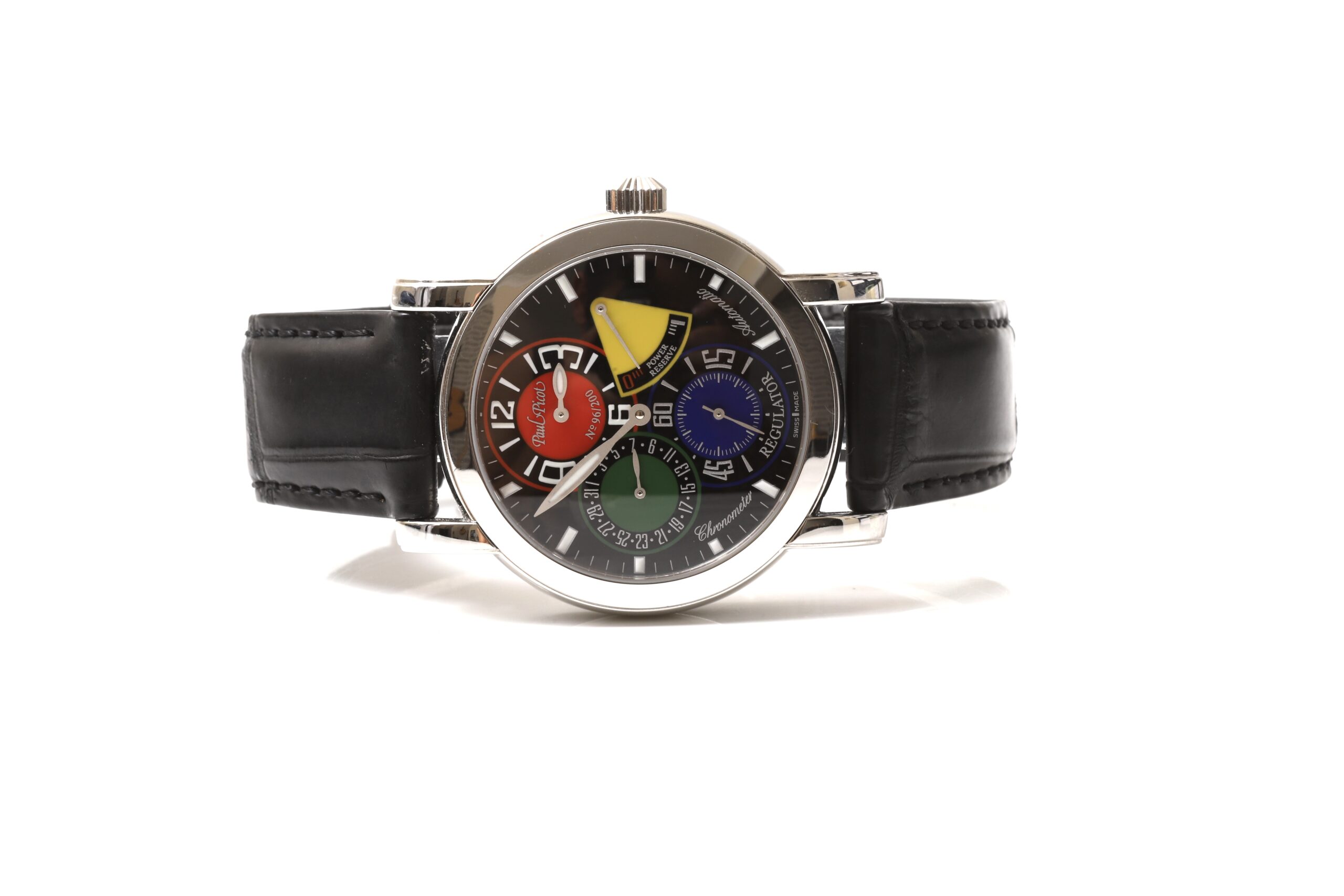 Paul Picot Firshire Ronde Régulateur Limited Edition Colors UNWORN Paul Picot Firshire Ronde Régulateur Limited Edition Colors UNWORN