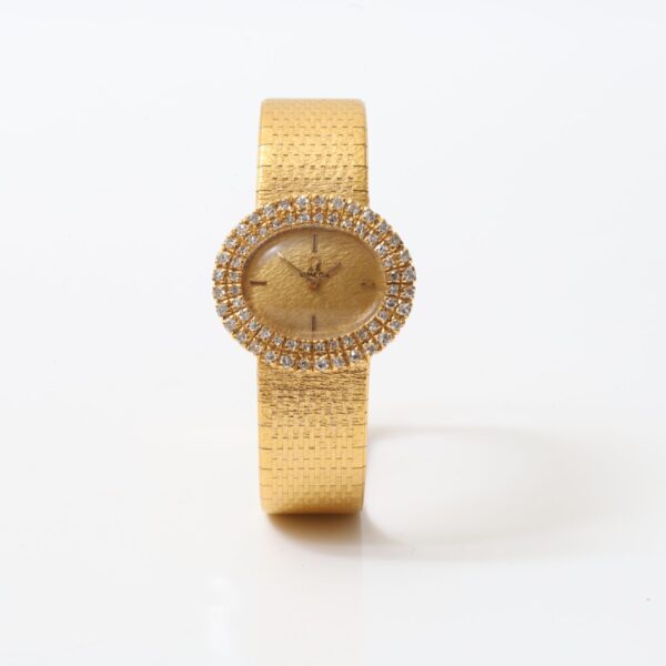 Omega De Ville 18k Yellow Gold & Diamond Mechanical