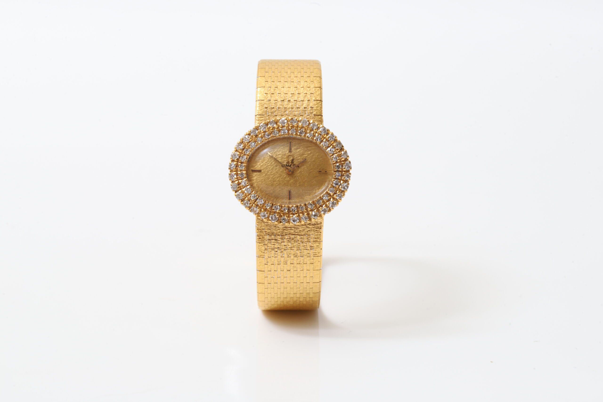 Omega De Ville 18k Yellow Gold & Diamond Mechanical