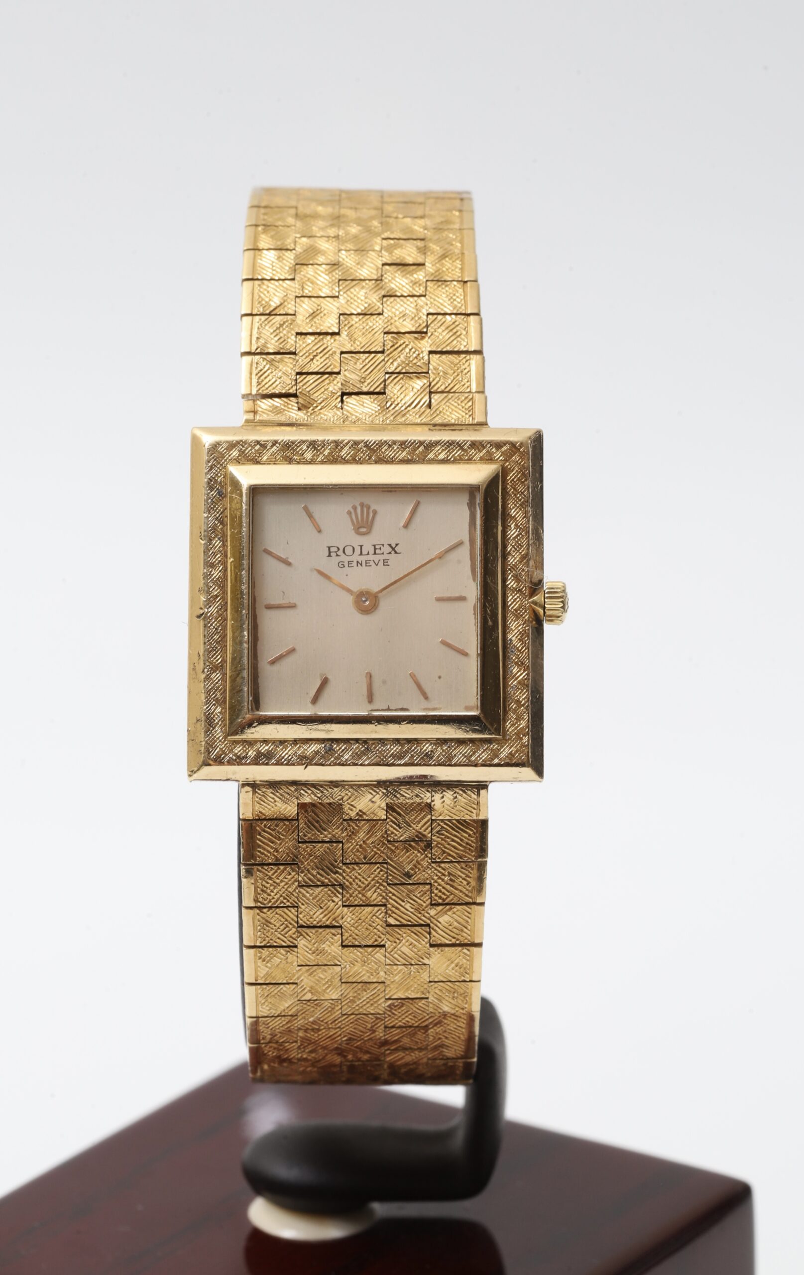 Rolex Precision 18k Yellow Gold Square 26mm circa 1960 Rolex Precision 18k Yellow Gold Square 26mm circa 1960