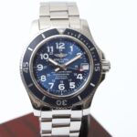 Breitling Superocean II 36mm Blue Face Stainless Steel