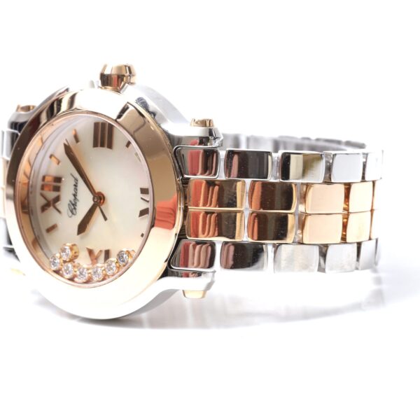 Chopard Happy Sport Diamonds Rose Gold Mother of Pearl Dial 36mm