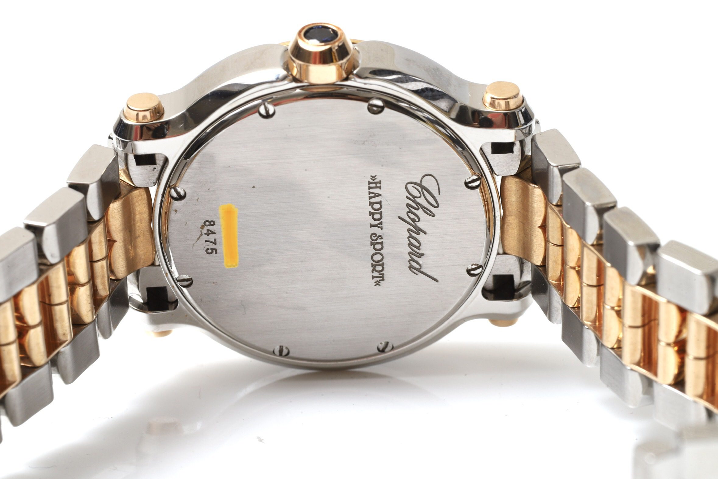 Chopard Happy Sport Diamonds Rose Gold Mother of Pearl Dial 36mm