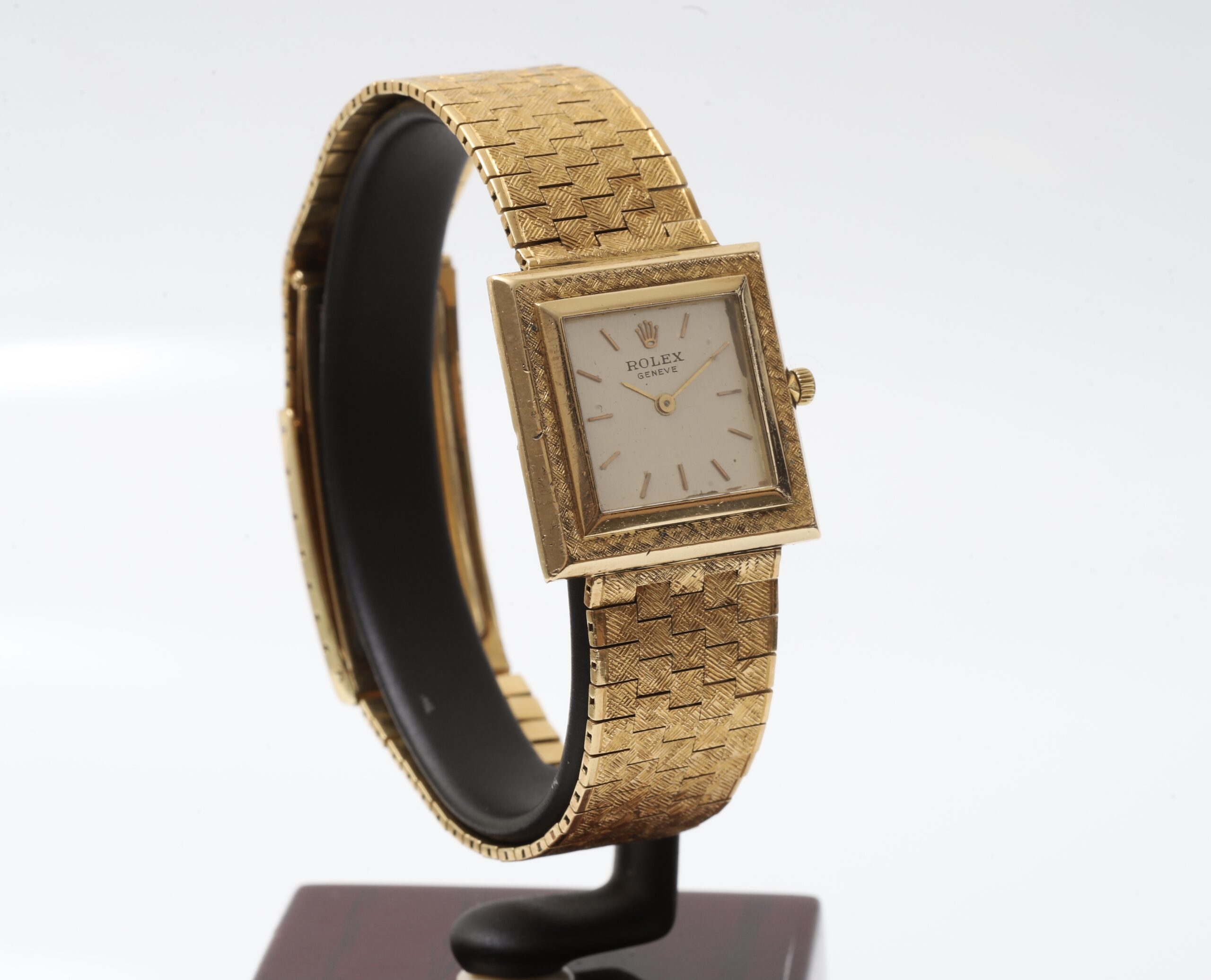 Rolex Precision 18k Yellow Gold Square 26mm circa 1960 Rolex Precision 18k Yellow Gold Square 26mm circa 1960