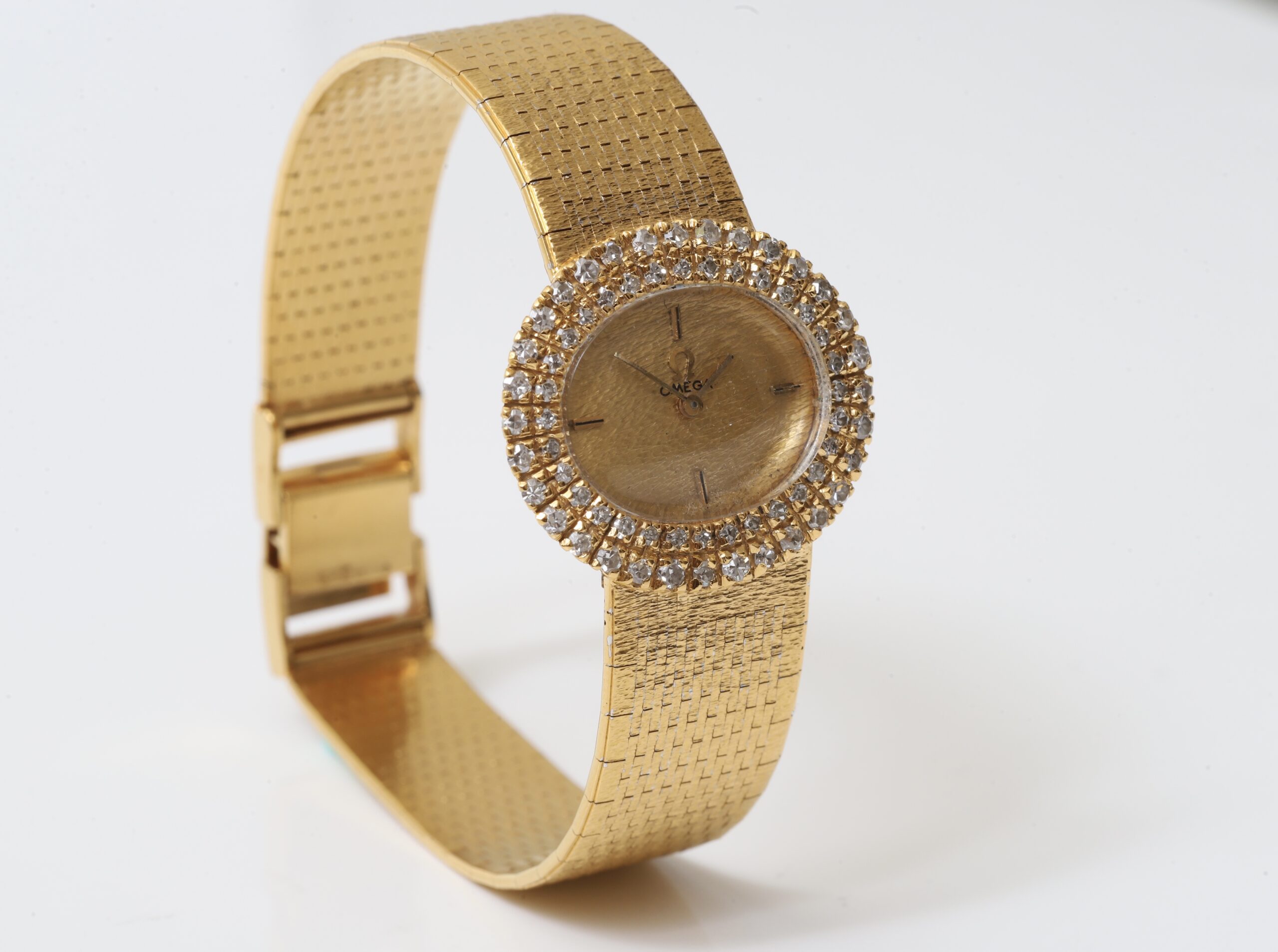 Omega De Ville 18k Yellow Gold & Diamond Mechanical