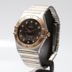 Omega Constellation 95 Chronometer Steel & Gold Automatic 35mm Chocolate Dial