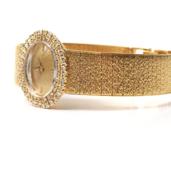 Omega De Ville 18k Yellow Gold & Diamond Mechanical