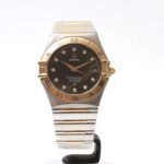 Omega Constellation 95 Chronometer Steel & Gold Automatic 35mm Chocolate Dial