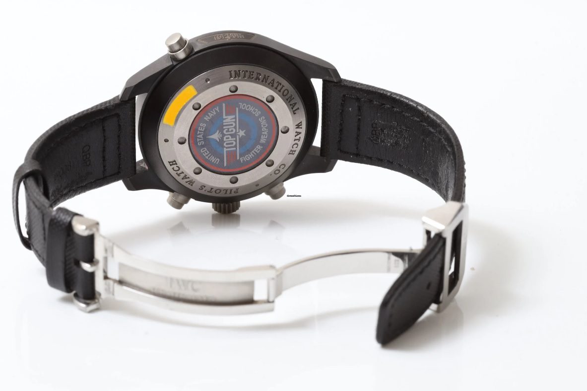 IWC Top Gun Double Chronograph 46mm Ceramic Automatic