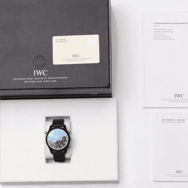 IWC Top Gun Double Chronograph 46mm Ceramic Automatic
