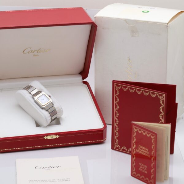 Cartier Santos Galbee 2423 Automatic Steel & Gold 24mm