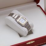 Cartier Santos Galbee 2423 Automatic Steel & Gold 24mm