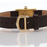 Cartier Tank Vermeil Must de 925 Silver Gold Plated