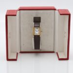 Cartier Tank Vermeil Must de 925 Silver Gold Plated