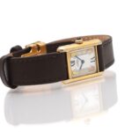 Cartier Tank Vermeil Must de 925 Silver Gold Plated