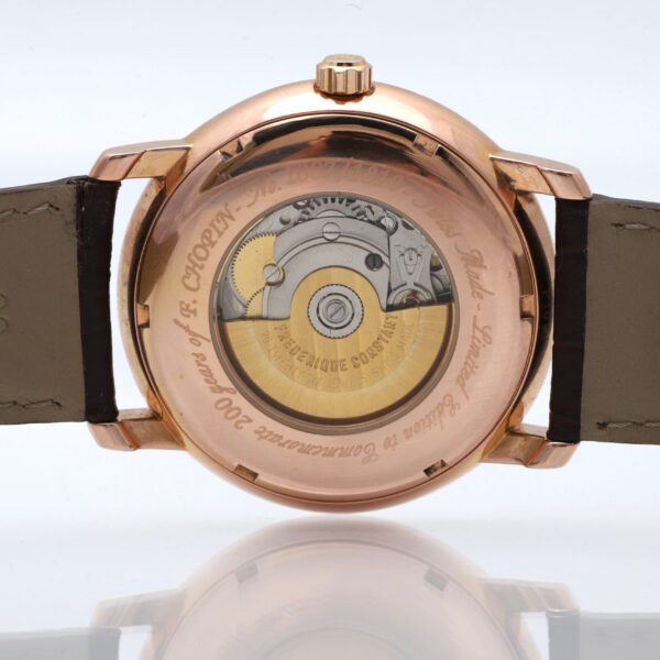 Frederique Constant Chopin 200 Year Rose Gold Plated Automatic 40mm