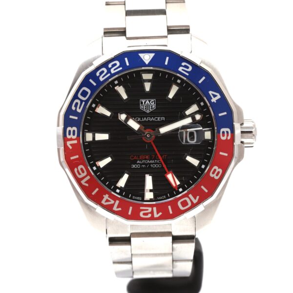 TAG Heuer Aquaracer Pepsi Bezel GMT 43mm Automatic Calibre 7
