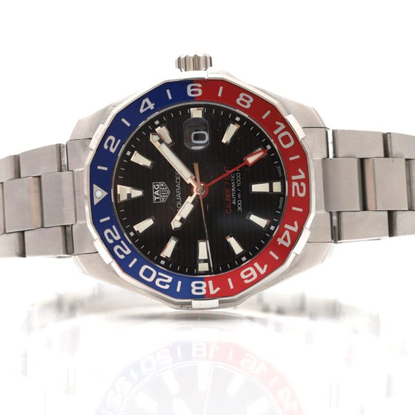 TAG Heuer Aquaracer Pepsi Bezel GMT 43mm Automatic Calibre 7