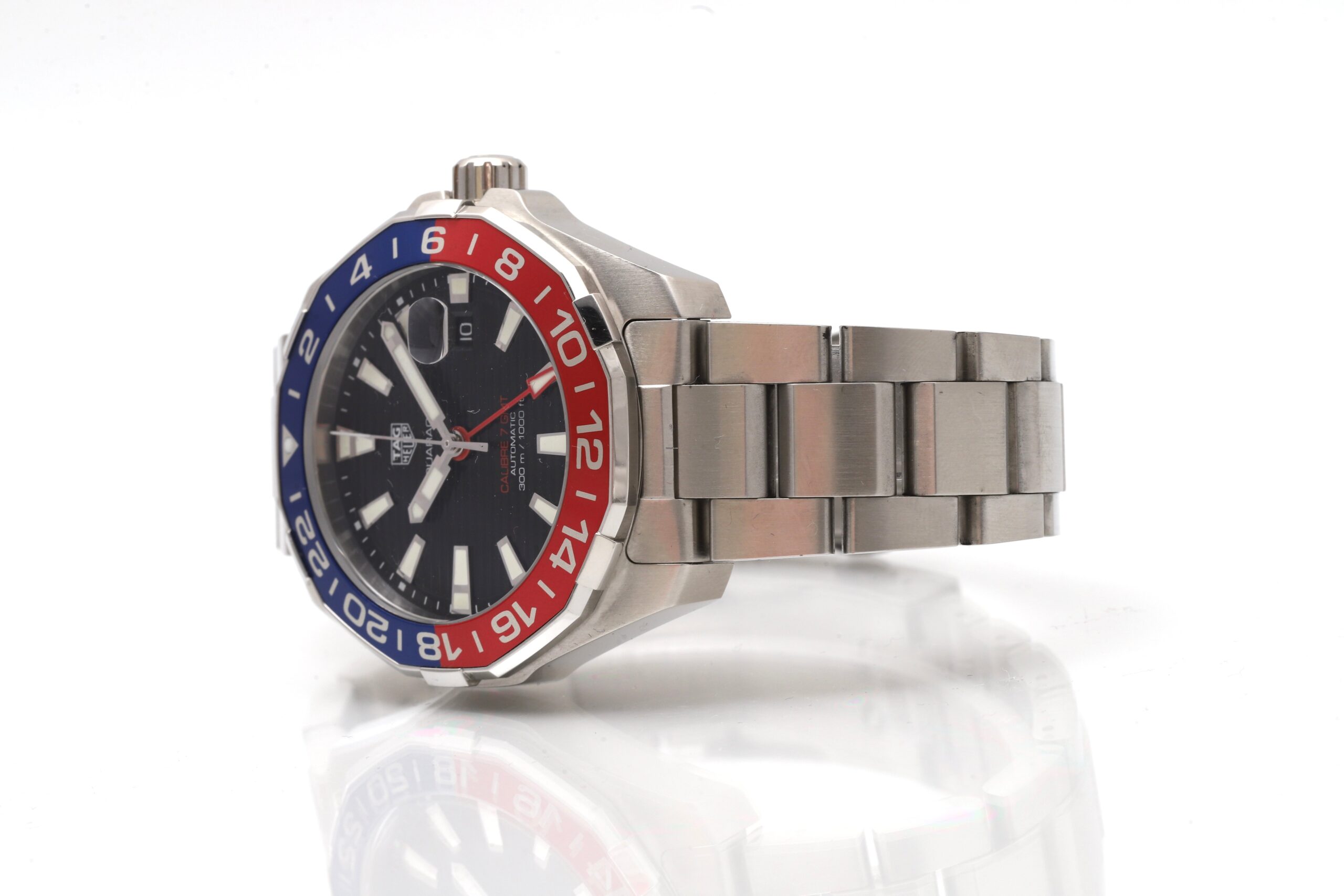 TAG Heuer Aquaracer Pepsi Bezel GMT 43mm Automatic Calibre 7