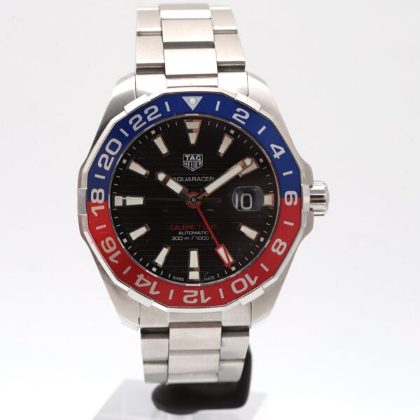TAG Heuer Aquaracer Pepsi Bezel GMT 43mm Automatic Calibre 7