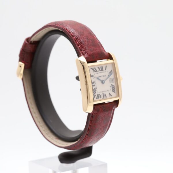 Cartier Tank Francaise 18k Yellow Gold Midsize Watch