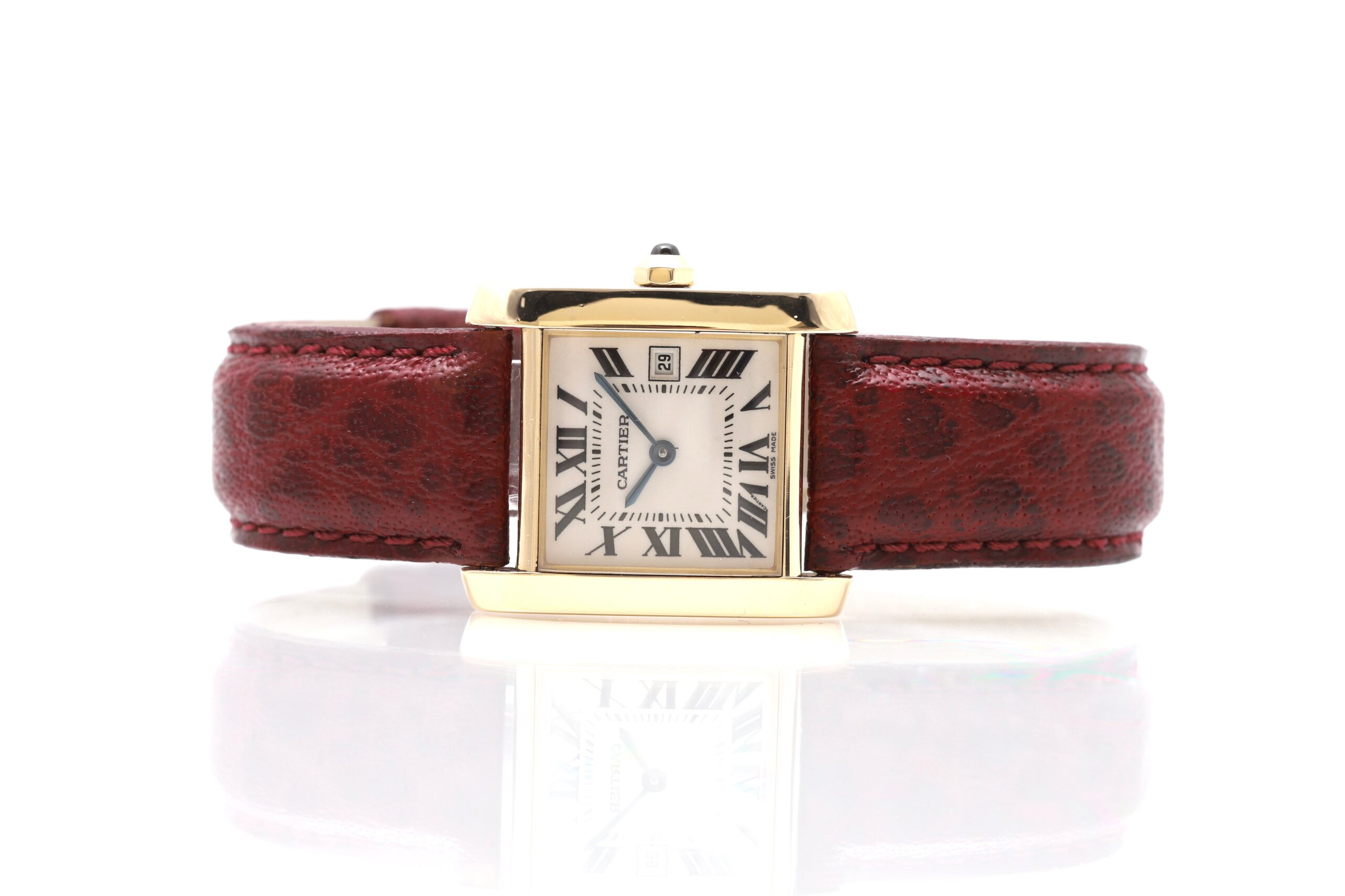 Cartier Tank Francaise 18k Yellow Gold Midsize Watch Cartier Tank Francaise 18k Yellow Gold Midsize Watch