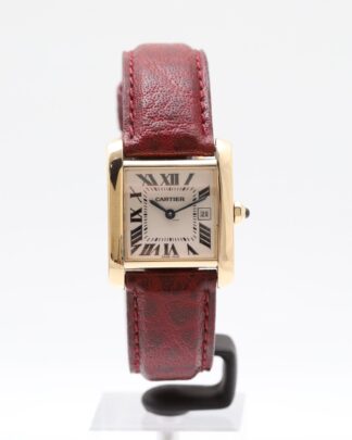 Cartier Tank Francaise 18k Yellow Gold Midsize Watch