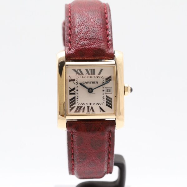 Cartier Tank Francaise 18k Yellow Gold Midsize Watch
