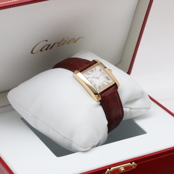 Cartier Tank Francaise 18k Yellow Gold Midsize Watch