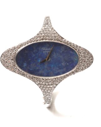 Chopard 18k White Gold And Diamonds Mother of Pearl Watch