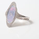 Chopard 18k White Gold And Diamonds Mother of Pearl Watch