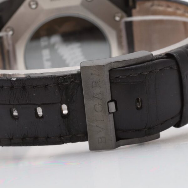 Bulgari Octo Solotempo 41mm Black Maori Tattoo Automatic