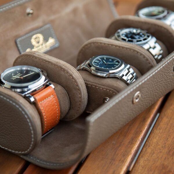 Galata Togo Beige Watch Roll 4x