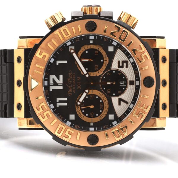 Paul Picot Plongeur C-Type 18k Rose Gold And Titanium Black PVD 48mm Automatic