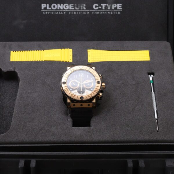 Paul Picot Plongeur C-Type 18k Rose Gold And Titanium Black PVD 48mm Automatic