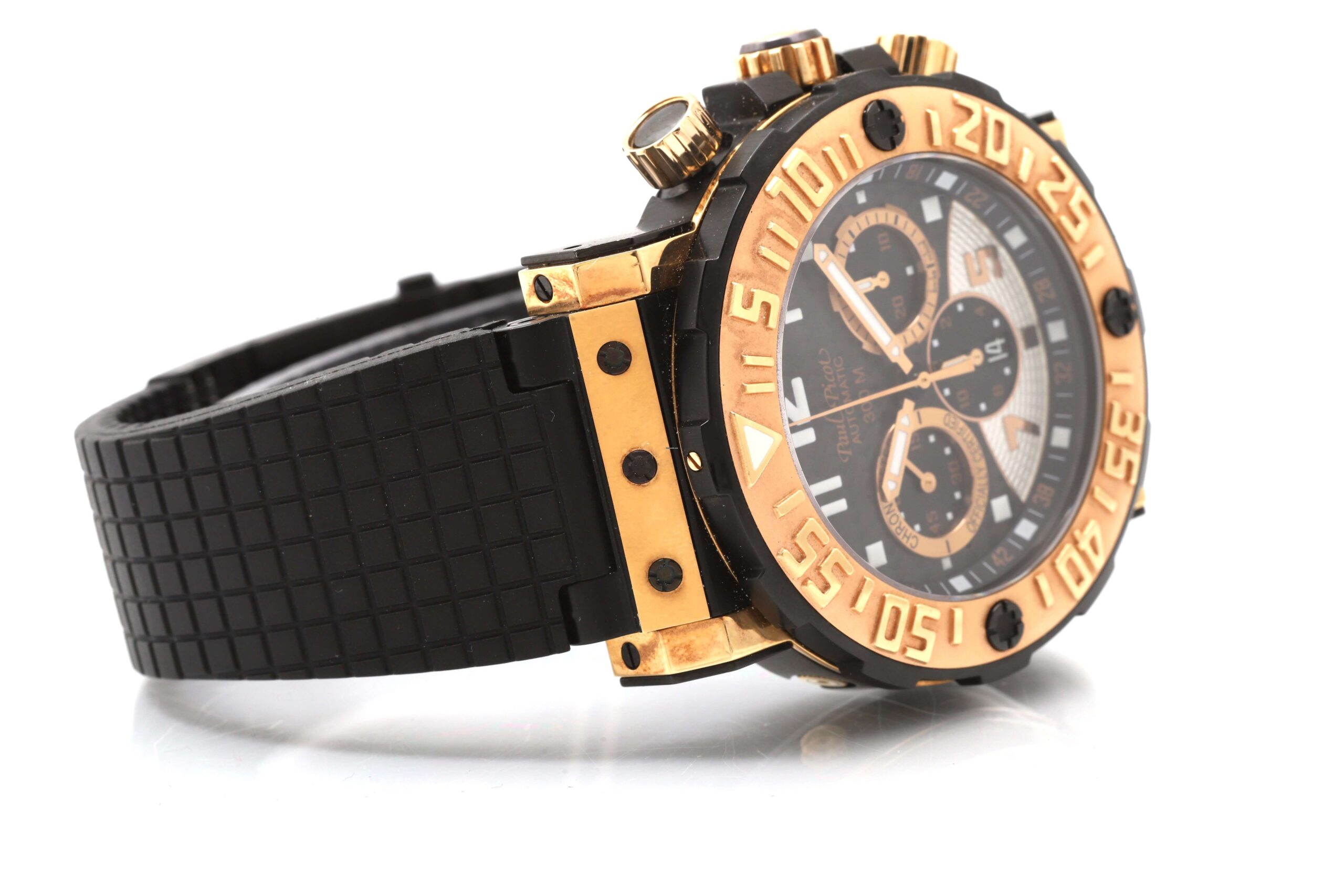 Paul Picot Plongeur C-Type 18k Rose Gold And Titanium Black PVD 48mm Automatic Paul Picot Plongeur C-Type 18k Rose Gold And Titanium Black PVD 48mm Automatic