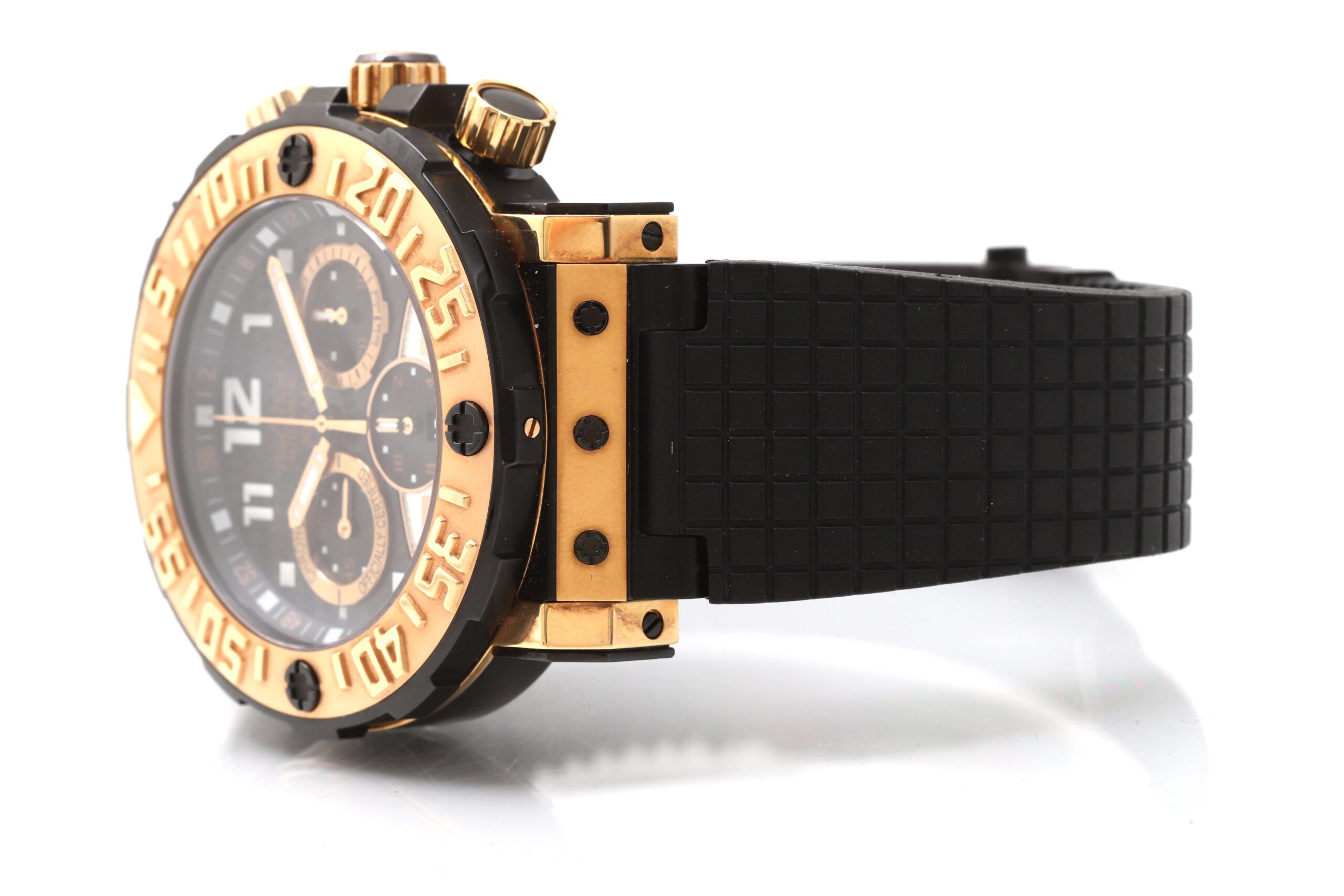 Paul Picot Plongeur C-Type 18k Rose Gold And Titanium Black PVD 48mm Automatic Paul Picot Plongeur C-Type 18k Rose Gold And Titanium Black PVD 48mm Automatic