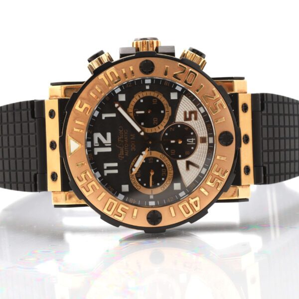 Paul Picot Plongeur C-Type 18k Rose Gold And Titanium Black PVD 48mm Automatic