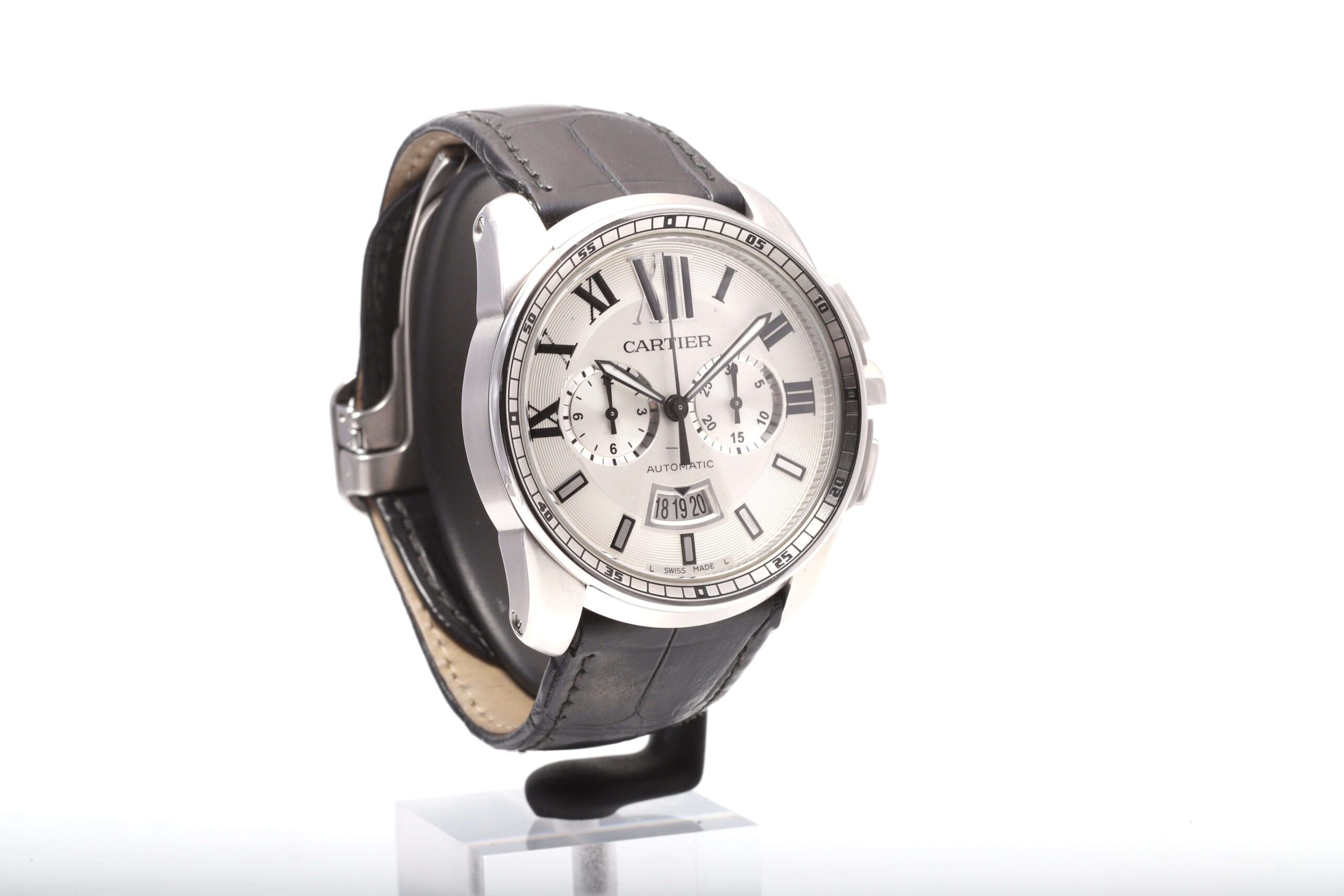 Cartier Calibre De Automatic Chronograph 42mm W7100045 / 3578 Cartier Calibre De Automatic Chronograph 42mm W7100045 / 3578