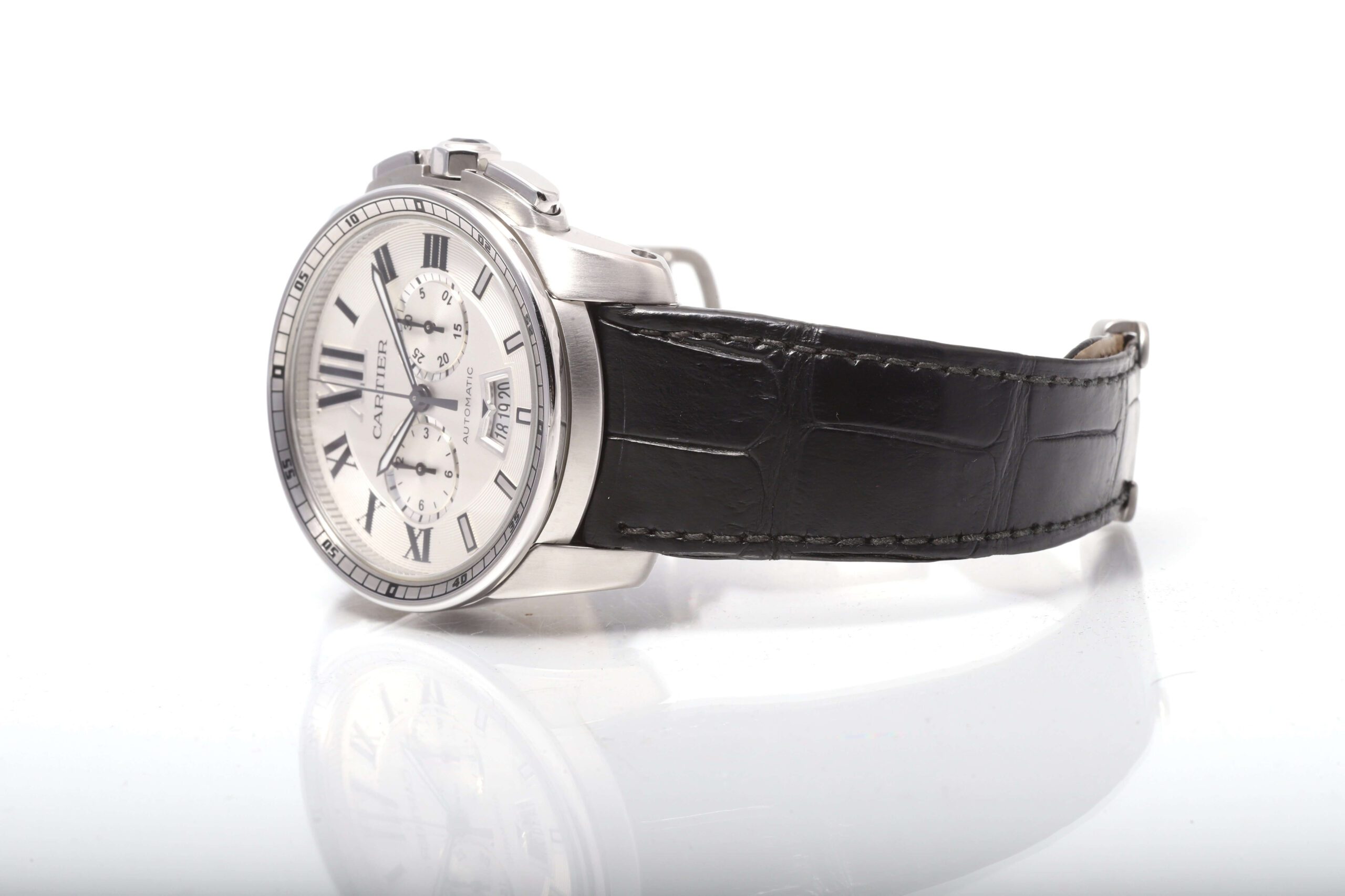 Cartier Calibre De Automatic Chronograph 42mm W7100045 / 3578 Cartier Calibre De Automatic Chronograph 42mm W7100045 / 3578