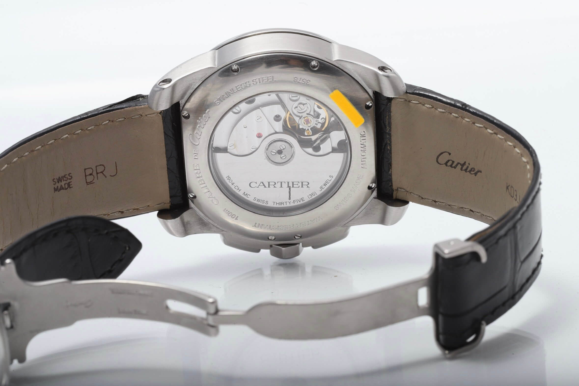 Cartier Calibre De Automatic Chronograph 42mm W7100045 / 3578 Cartier Calibre De Automatic Chronograph 42mm W7100045 / 3578