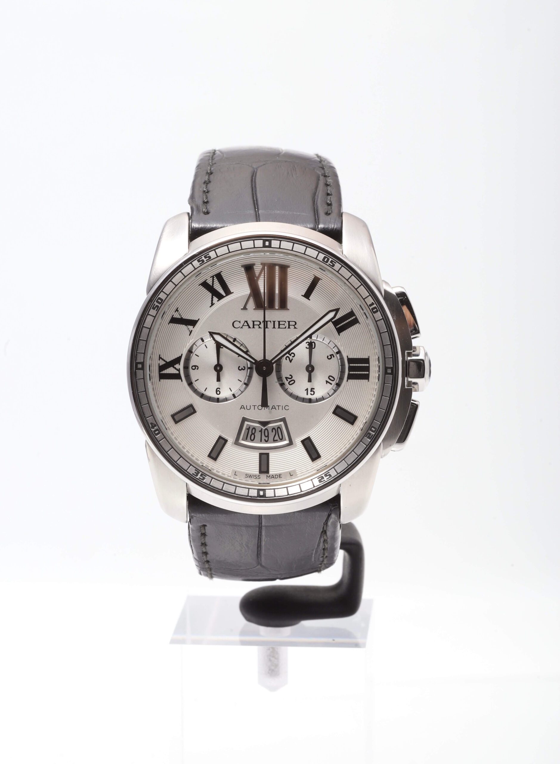 Cartier Calibre De Automatic Chronograph 42mm W7100045 / 3578 Cartier Calibre De Automatic Chronograph 42mm W7100045 / 3578
