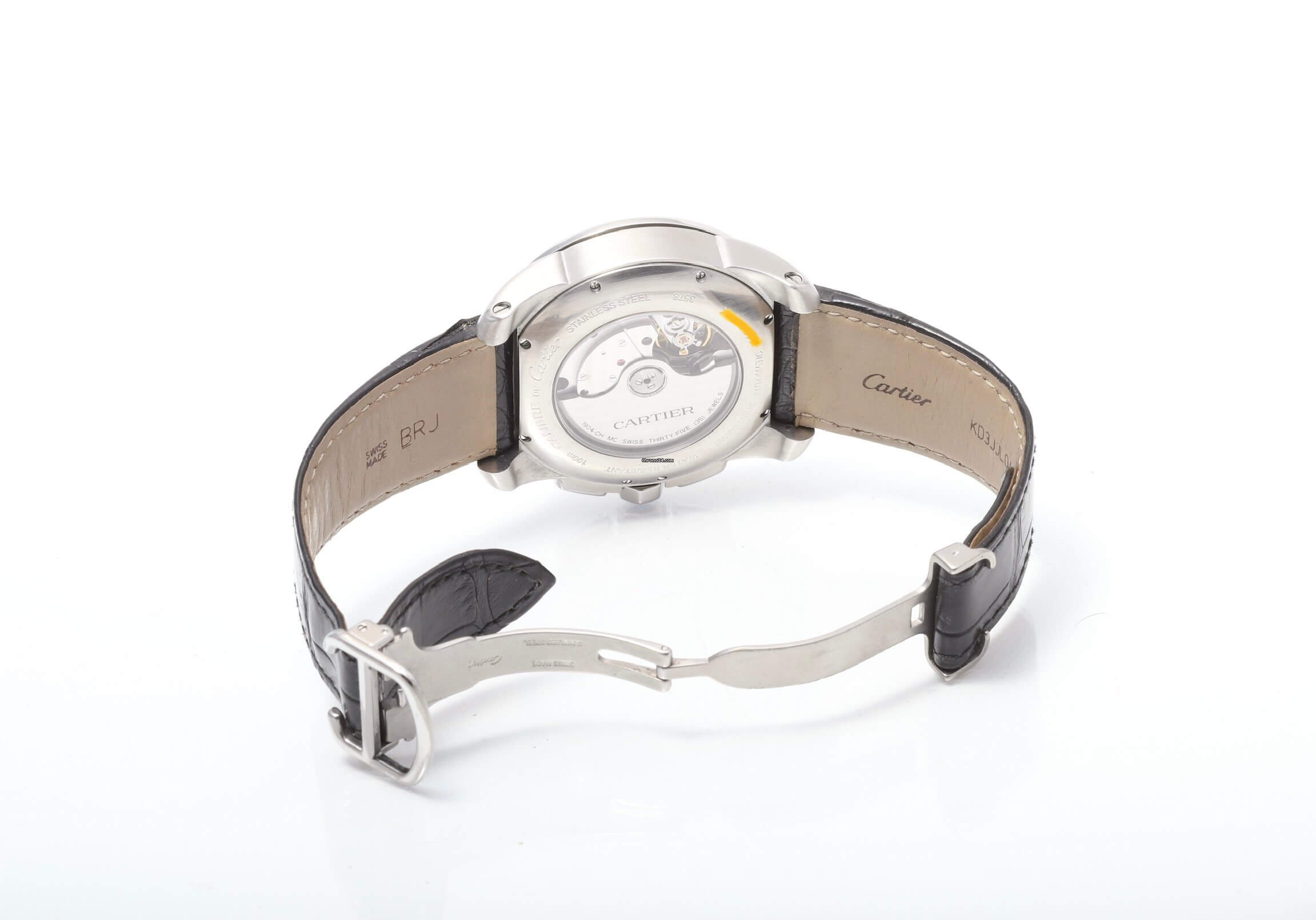 Cartier Calibre De Automatic Chronograph 42mm W7100045 / 3578 Cartier Calibre De Automatic Chronograph 42mm W7100045 / 3578