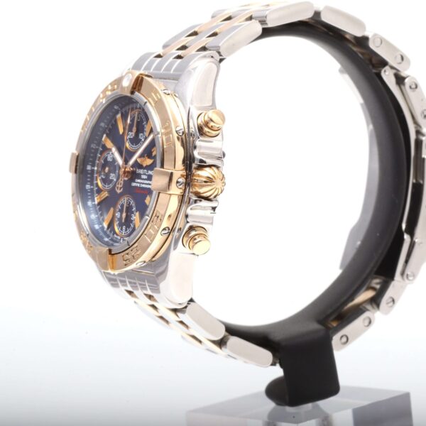 Breitling Chrono Cockpit Steel And Gold Blue Dial Automatic