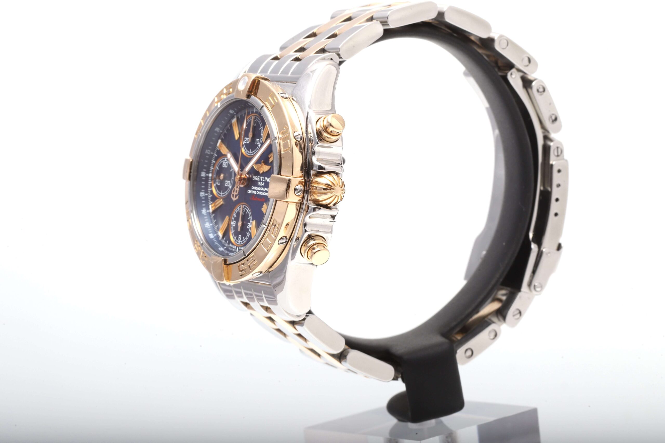 Breitling Chrono Cockpit Steel And Gold Blue Dial Automatic Breitling Chrono Cockpit Steel And Gold Blue Dial Automatic