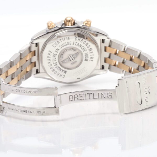 Breitling Chrono Cockpit Steel And Gold Blue Dial Automatic