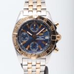 Breitling Chrono Cockpit Steel And Gold Blue Dial Automatic